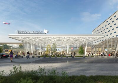 Eindhoven Airport – Uitbreiding terminal en entreehal